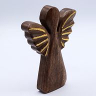 Nagy Mangófa Angyal - Arany Dekor - 19cm