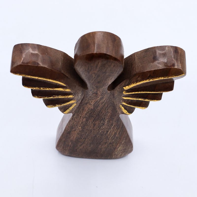 Nagy Mangófa Angyal - Arany Dekor - 19cm