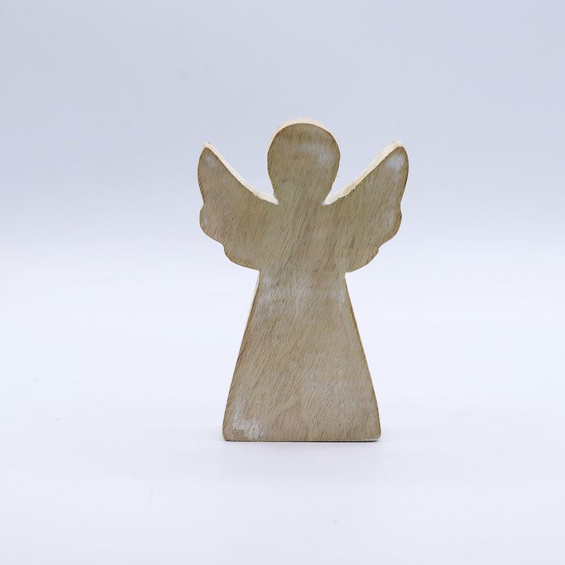 Mangófa Angyal - Fehér Súrolt - 13cm