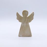 Mangófa Angyal - Fehér Súrolt - 13cm