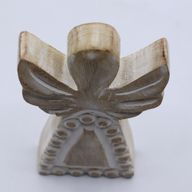 Mangófa Angyal - Fehér Súrolt - 13cm