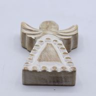 Mangófa Angyal - Fehér Súrolt - 13cm