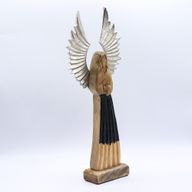 Nagy Mangófa Angyal Vas Szárnyakkal - Őrző - 40cm