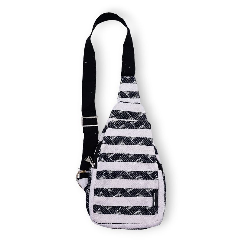 Crossbody jacquard táska - Atlas Nomad