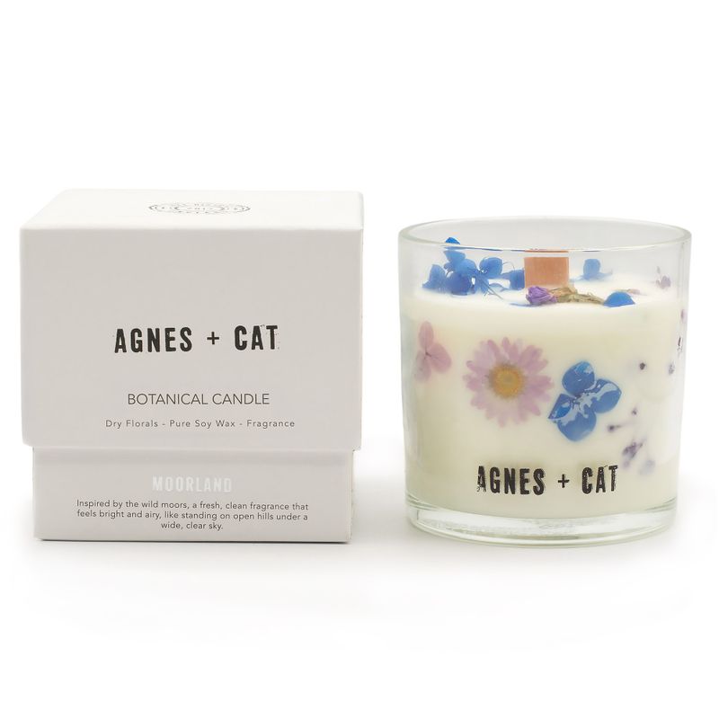 Agnes & Cat botanikus szójagyertya  - Lápvidék