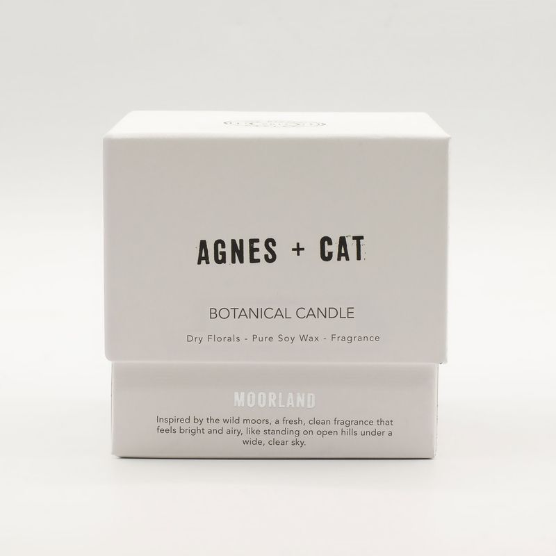 Agnes & Cat botanikus szójagyertya  - Lápvidék