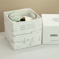 Agnes & Cat botanikus szójagyertya  - Tengeri só és moha