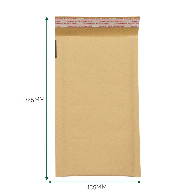 Kraft Légpárnás Boríték (135x225+40mm)