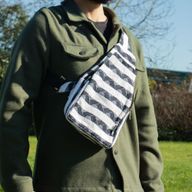 Crossbody jacquard táska - Atlas Nomad