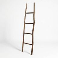 Nagy Kemu Fa Létra - 1.5m - Barna