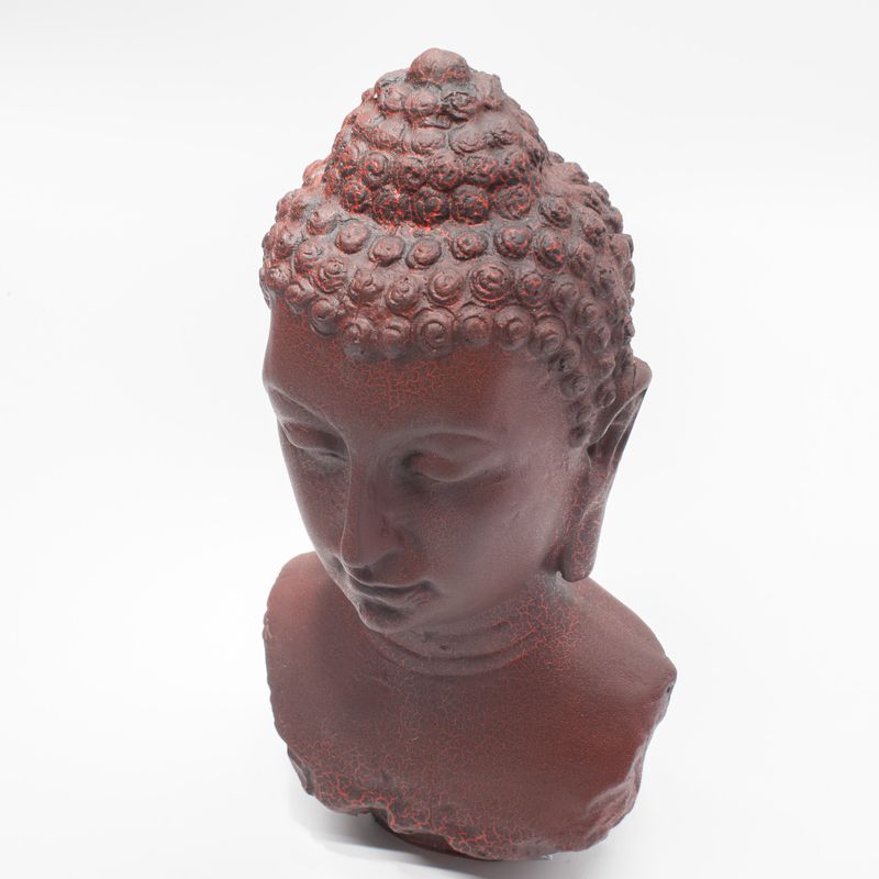 Buddha lámpa – repedezett hatás, láva– ovális talp