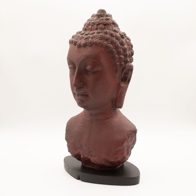 Buddha lámpa – repedezett hatás, láva– ovális talp
