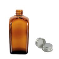 100ml Jantár Alkimista Flakon Alumínium kupakkal