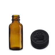 30ml Jantár Boston Üveg Gyerekzáras Kupakkal