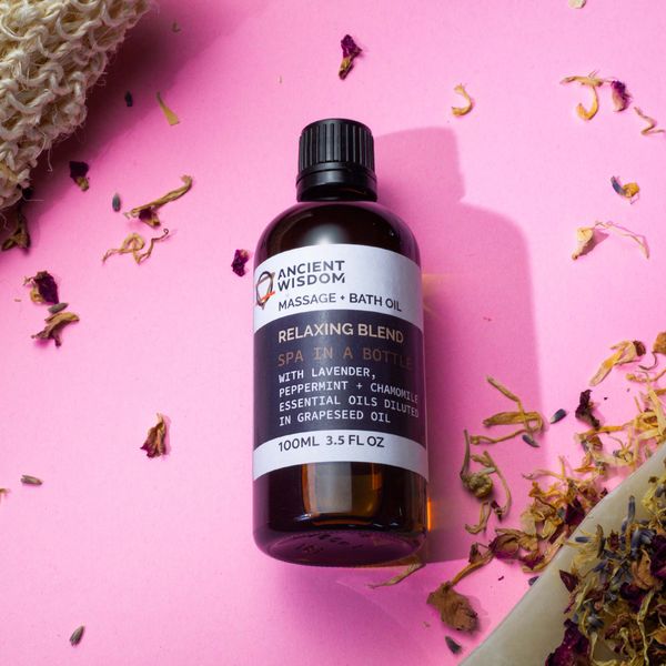 Relaxációs Masszázsolaj Keverék - 100ml 