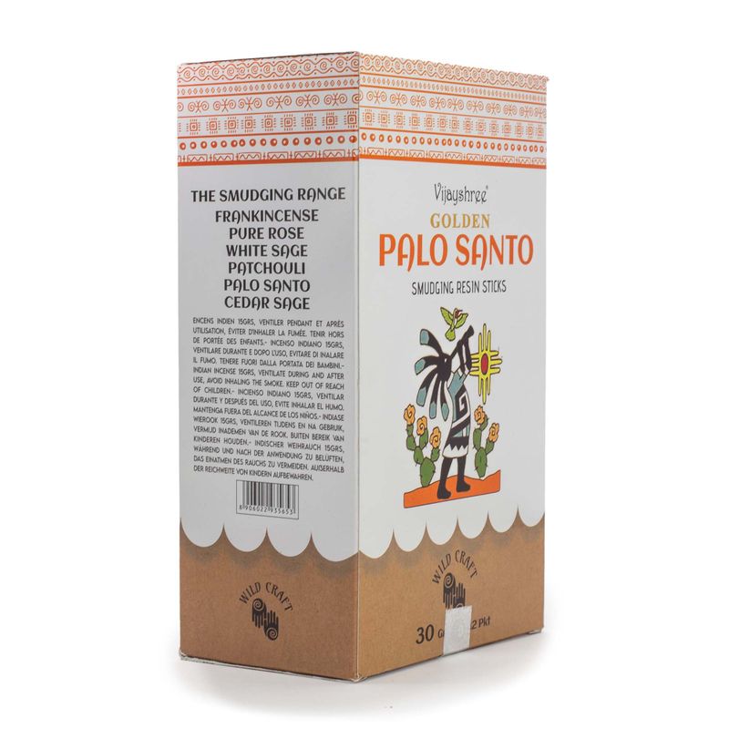 30g Golden Palo Santo Gyanta Füstölő