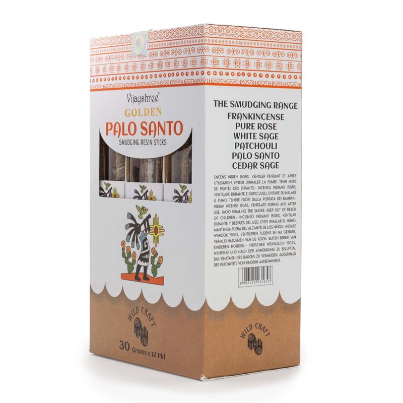 30g Golden Palo Santo Gyanta Füstölő