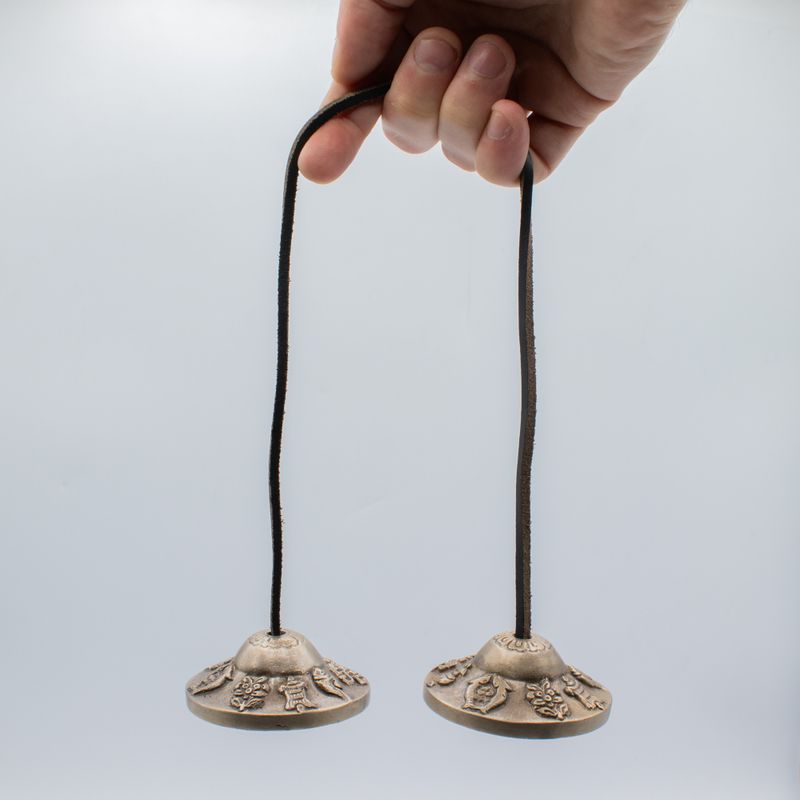 Tibeti Tingsha - Szerencsejelek - cca. 6cm