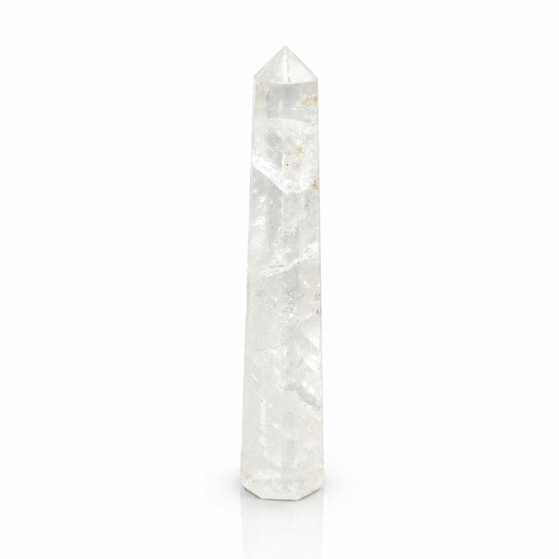 Hatszögletű ásvány obeliszk - Kvarc