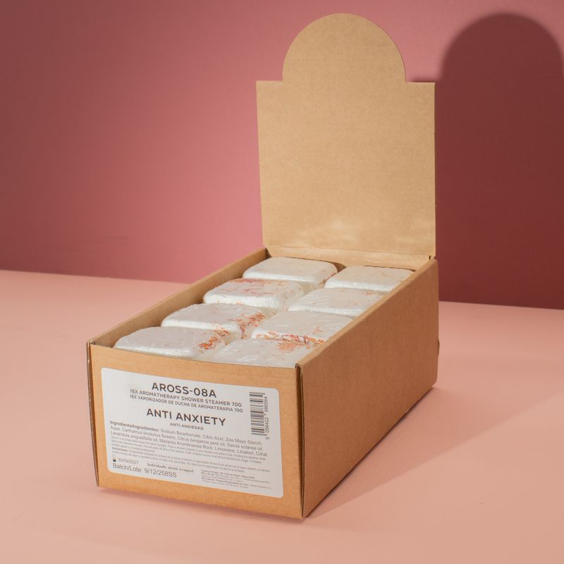 Aromaterápiás Pezsgő Zuhanyzó Tabletta 80g - Szorongás ellen
