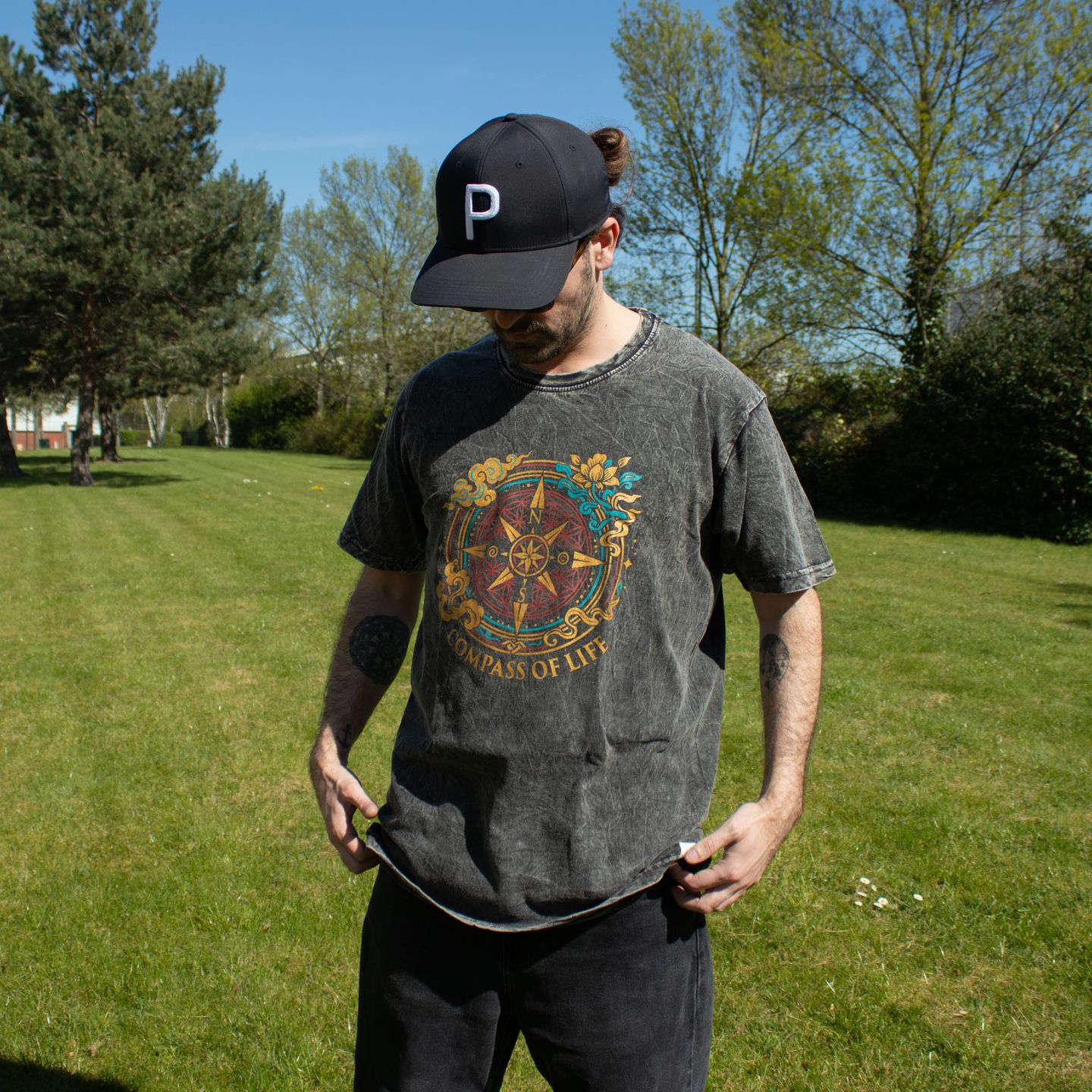 Nomád Sari kővel mosott pólók