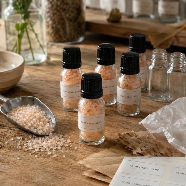 Aromaterápiás Szagló Sók - címke nélkül