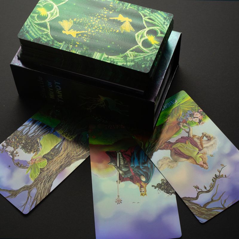 Shuttle Mirror Tarot Kártya Szett - kiskönyvvel