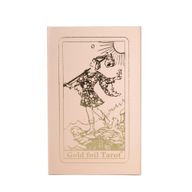 Rózsaszín doboz rubinfóliás Tarot-kártya ajándékkészlet - füzettel