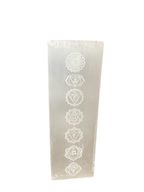 Szelenit Négyzetes Lámpa 25cm - Chakra