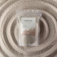 Illatosított gyertya homokszínű - fehér - Starlight Elixir - 300g