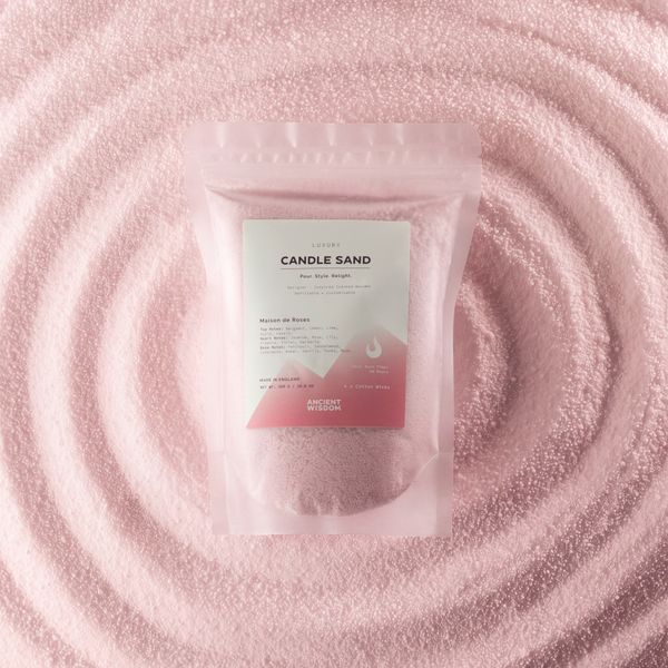 Illatos gyertyahomok - Rózsaszín - Maison de Roses - 300g