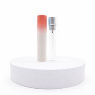 Csavaros parfümös üveg - 10 ml - Rózsaszín árnyalatú