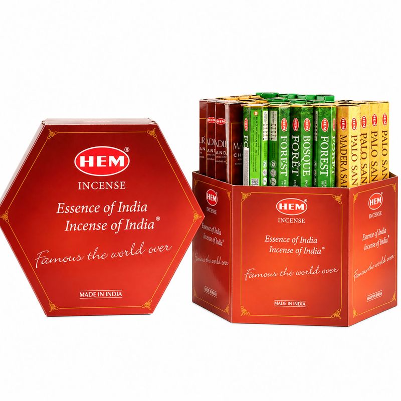 HEM Hexagonális tömjén - Kezdőcsomag - Fás kollekció