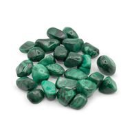 Afrikai drágakő malahit - Méret 5 - 16 mm (KG)
