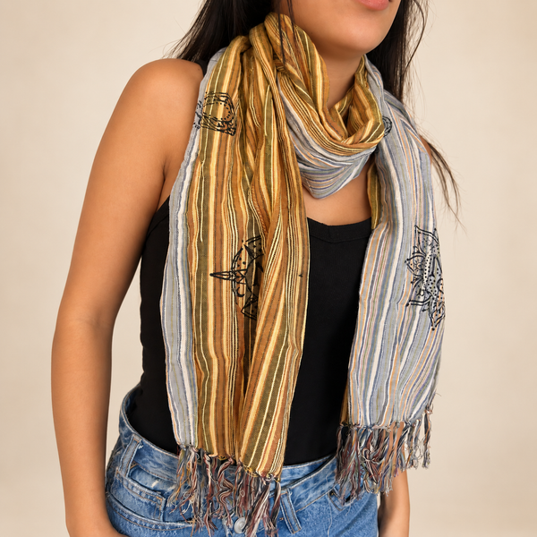 Nomad Sari sál - 170x50 cm - Zászlók