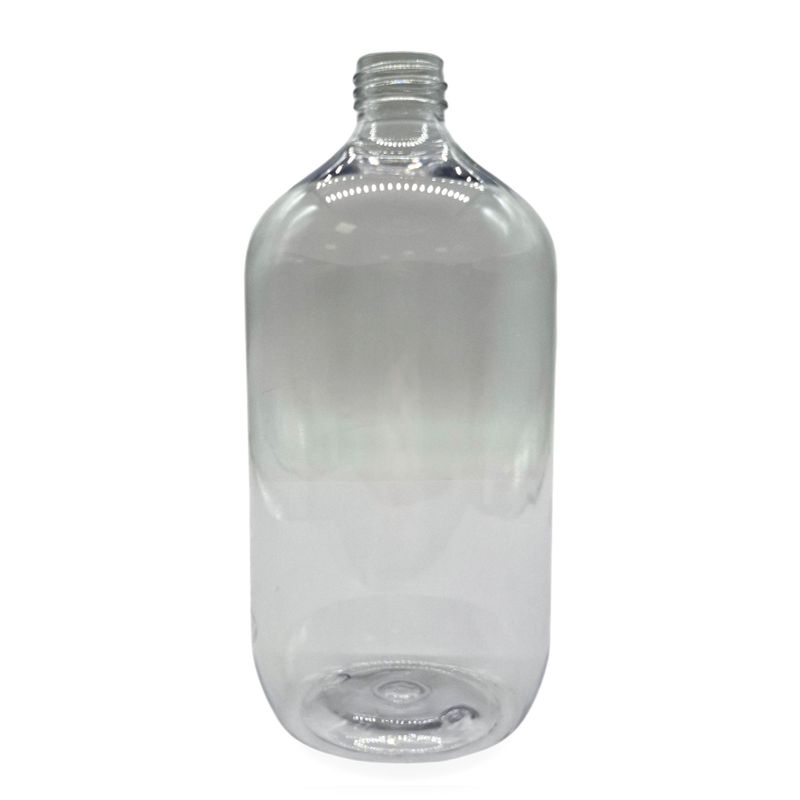 Átlátszó műanyag Boston flakon - 1000ml