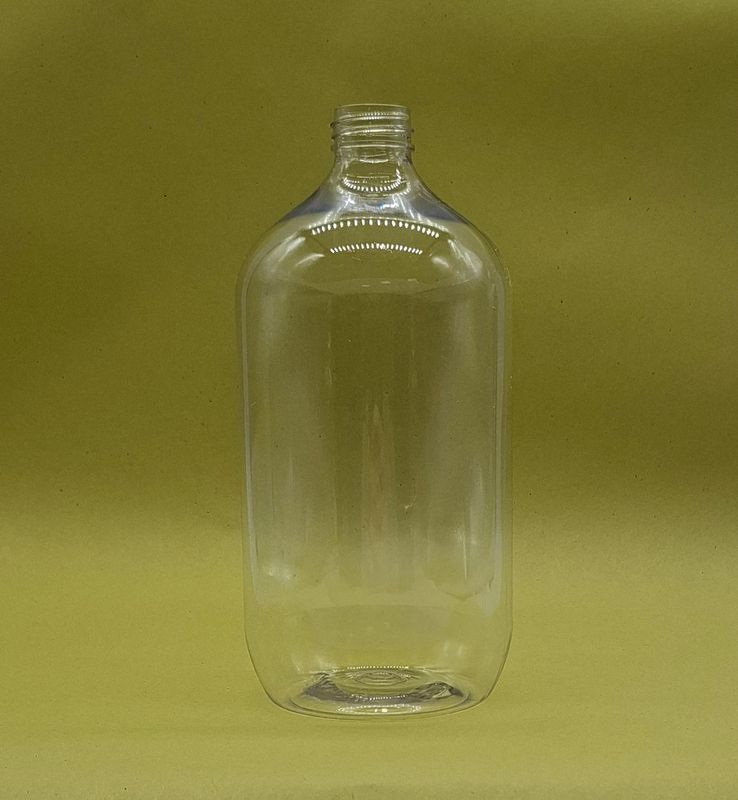 Átlátszó műanyag Boston flakon - 1000ml