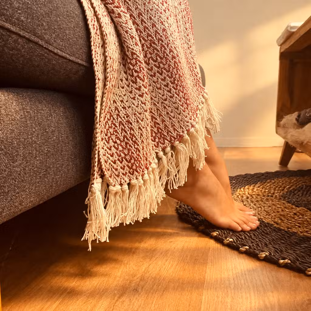 Meghitt boho pamut takarók