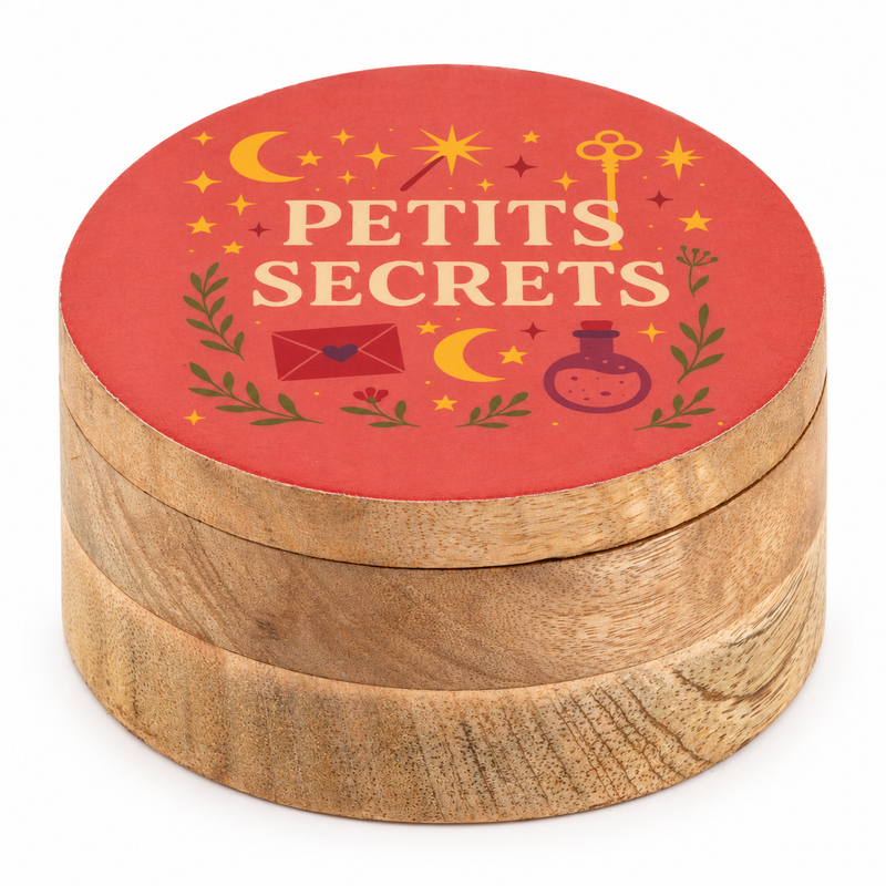 Kerek zománcozott doboz - Petite Secrets