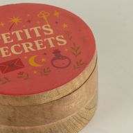 Kerek zománcozott doboz - Petite Secrets