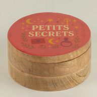 Kerek zománcozott doboz - Petite Secrets