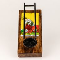 Nagy zománcozott zsályacsomó-tartó / égető - Strength