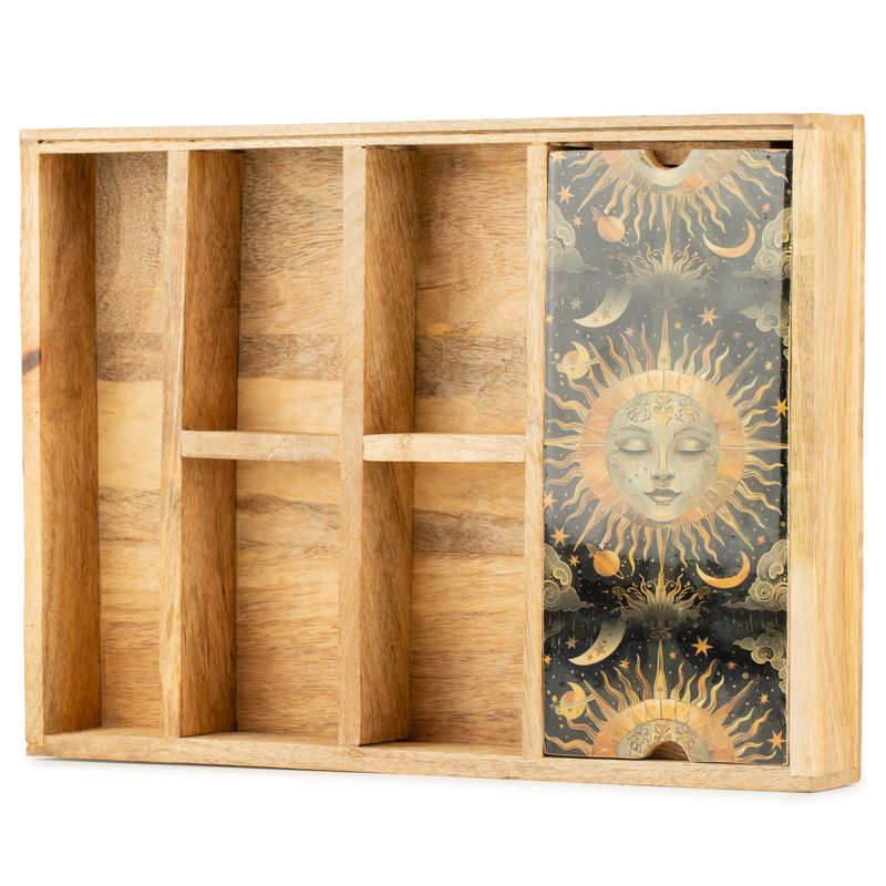 Sun Goddess Tarot tálca kártyatartóval