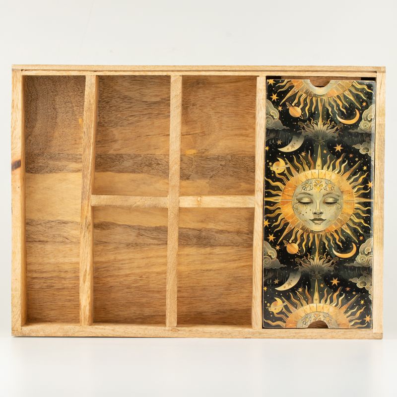 Sun Goddess Tarot tálca kártyatartóval