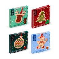 Jingle Bunch karácsonyi keresztszemes DIY dekoráció
