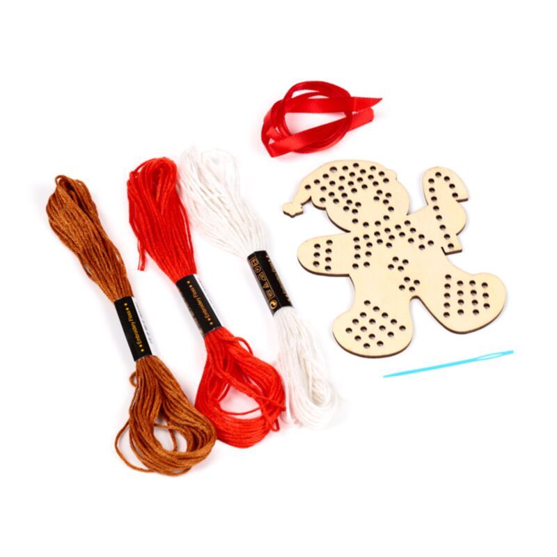 Jingle Bunch karácsonyi keresztszemes DIY dekoráció