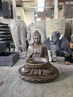 Nagy ülő Buddha tálkával 80cm