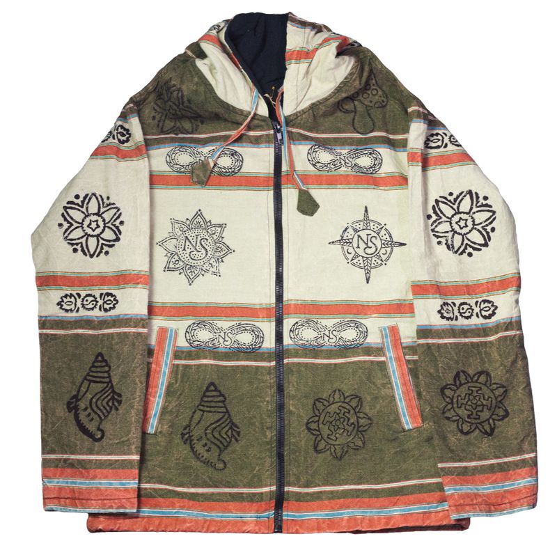M-es méret - Nomad Sari Himalayan Soul dzseki - Mantra zöld