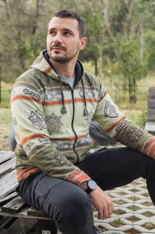 M-es méret - Nomad Sari Himalayan Soul dzseki - Mantra zöld
