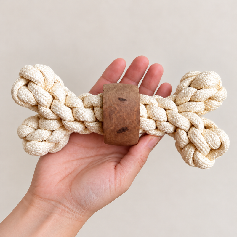 PAW Toys - Kávéfa rágóka - Csomós csont